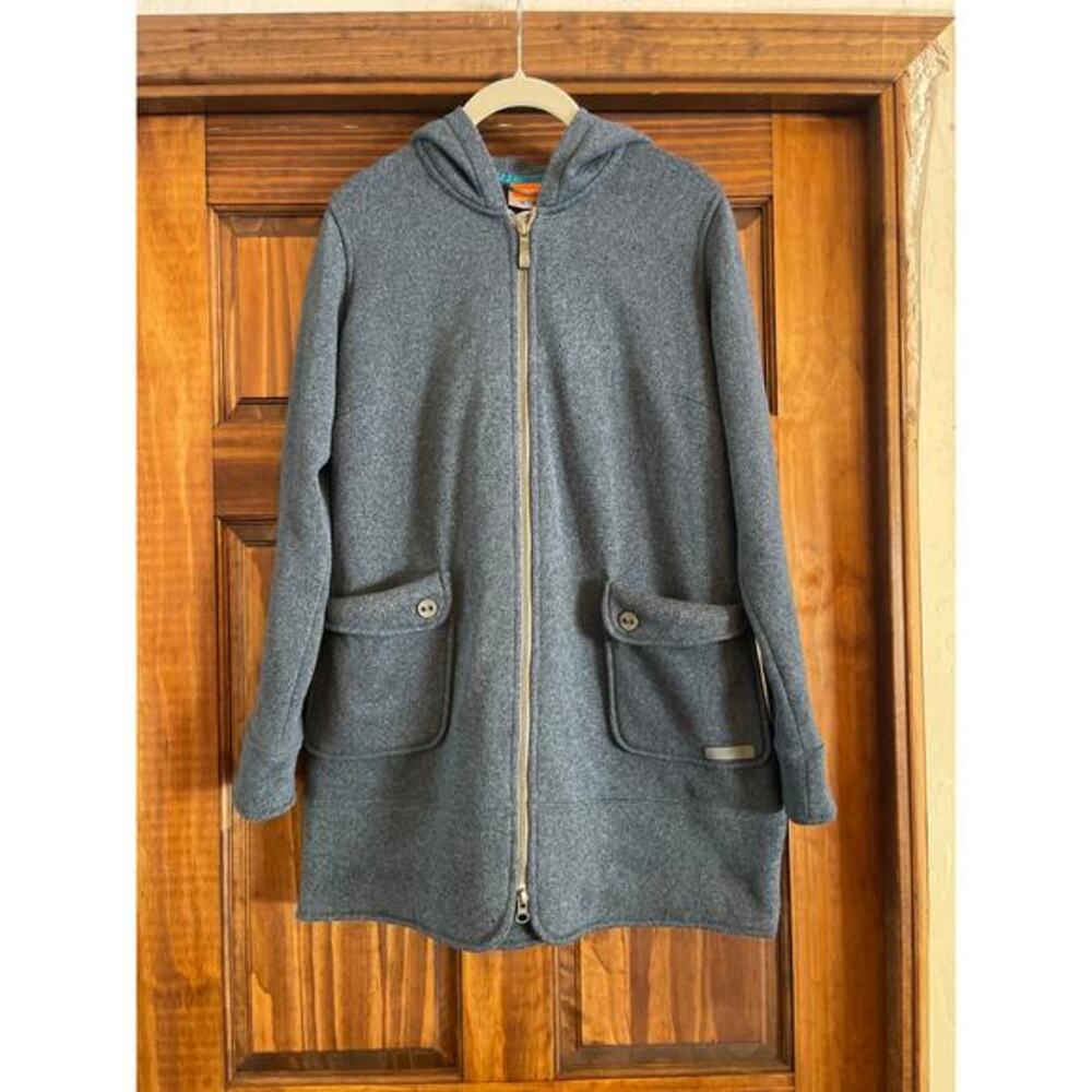 Merrell Delilah hooded fleece sweater jacket M